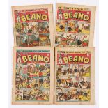 Beano (1944-45) 241, 243, 245, 251. Propaganda war issues. [vg-/vg-/vg/gd] (4)