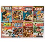 Conan (1971-74) 5, 11, 14-16, 23, 24, 37 [vg/fn+] (8). No Reserve