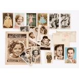 Shirley Temple 'Real Photograph' postcards (1930s-40s) 15 postcards, (1 with original LA envelope)