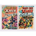 Giant-Size X-Men 1, 2 (1975). Both cents copies [vg+/gd] (2)