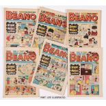 Beano (1975-81). Comprising 1975 x 39 issues, 1976 x 26, 1977 x 19, 1979 x 36, 1980 x 4, 1981 x