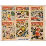 Girls' Crystal (1962). Near complete year missing 6 Oct. Starring Mam'selle X, Cherry And The