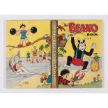 Beano Book (1954). Biffo branches out, Dennis Menaces. Bright boards and spine, neat dedication,