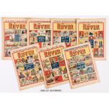 Rover (1950-51) 48 issues from 1950 (missing 1314, -18, -22, -23) with 33 issues from 1951. Starring