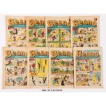 Beano (1968) 1329-1380. Near complete year incl. Xmas and missing 1378. Bright covers, cream