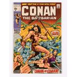 Conan The Barbarian 1 (1970). Good cover gloss, cents copy [fn+]