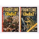 Frontline Combat 12, 15 (1953-54) [vg+/vg-] (2). No Reserve