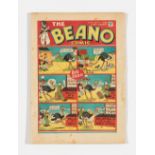 Beano No 10 (1938). Bright covers with some margin edge tears, no loss. Cream pages [vg]