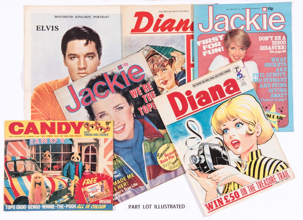 Diana (1963-70) 39 issues comprising 2, 3, 4, 44, 79, 87-89, 93, 99, 100 with 28 later issues;