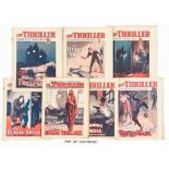 The Thriller (1929-30) 3-24, 27-36, 38-43, 46-72, 74-94. Thirteen Leslie Charteris Saint and Peverel