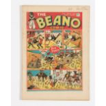 Beano No 41 (1939). Bright fresh covers, cream pages, some wear to centre page lower margins with
