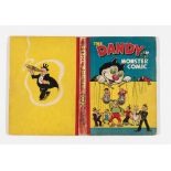 Dandy Monster Comic (1948) Puppeteer Korky. Bright covers with slightly rounded corners and edge