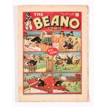 Beano No 31 (1939). Bright covers with some margin/overhang tears and some light foxing [vg]