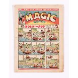 Magic Comic No 2 (1939). Koko The Pup by E H Banger, Peter Piper by Dudley Watkins, The Tickler