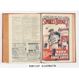 Sports Budget (1930) 326-377. Complete year in two bound volumes. Publisher's file copies [fn/