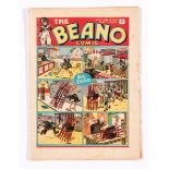Beano No 27 (1939). Bright covers, minor edge tears, cream/light tan pages [vg]
