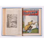 Hotspur (1945) 507-532. Fortnightly propaganda war issues in bound volume. Starring 'Q' Squadron and