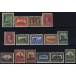 1928 Publicity Issue set to 28c incl. 4c (both shades), SG.164/177. Cat. £120 Symbol:  J