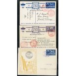 1927-30 range first or special flight covers (17) incl. 1927 Herzig Special Pestalozzi flight