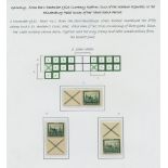 1930 Welfare Fund booklet panes (H. Blatt 68, 69a) both M + se-tenants, Mi.580,82 + W37 - all UM. (2