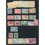 1926-51 M range of better sets/items incl. 1926 Air set - odd faults (Cat. £90), 1933 Zeppelin set M