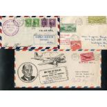 1931-83 range of 17 first flight covers incl. 1931 May 23rd Official Opening Floyd Bennett