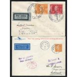 1928-68 range of 14 first flight covers incl. ABA 1st Experimental Night flight Stockholm - London