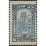 1903 Post Office 5k, fresh fine M, SG.57, Cat. £190 Symbol:  J
