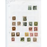 PORTUGAL & SPAIN collection  of M & U housed in a Crown stamp album. PORTUGAL 1853-1970's with a