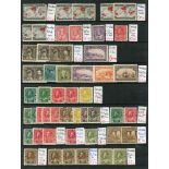 CANADA QV-QEII ranges in four books, noted - 1897 $5 U etc. Symbol:  JC