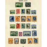 1860-1935 good to FU collection on old Imperial leaves incl. 1860-70 to 1s (2) incl. 2d (2), 6d (2),