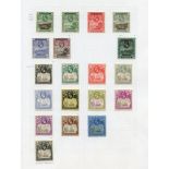 Collection on leaves incl. 1862-63 to 24c U (18c unused), 1863-71 to 48c & 96c grey (2) U, 1876-77