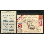 1910-79 range of Airmail/first flight covers etc. incl. 1910 Nantes Aviation Meeting used semi-