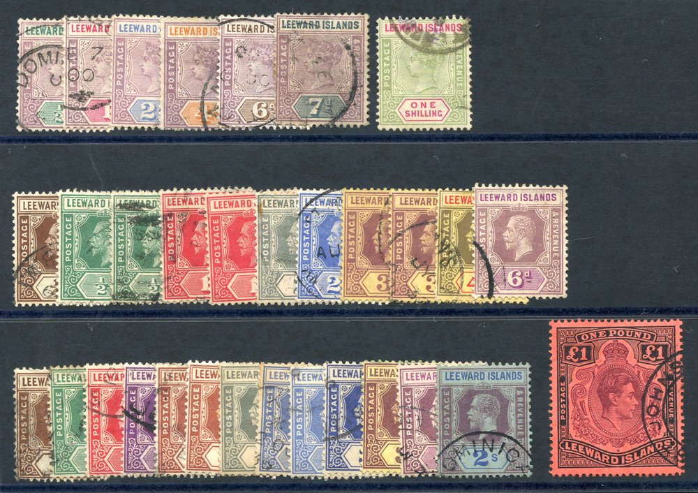 BRITISH COMMONWEALTH M & U range on stock cards with Bermuda KGVI Key Plates 2s (4), 2/6d (2), 5s (