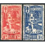 1931 Smiling Boys set, FU (1d value is washed), SG.546/7. (2) Cat. £135 Symbol:  C