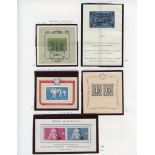 1850-1960's useful collection with good early imperfs, general through noted M/Sheets for 1941 Pro-