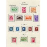 1862-1966 M & U collection neatly written up on leaves incl. 1882 QV Profile Heads to 6d FU, 1920