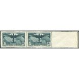 1936 South America flight in marginal pairs M (gum disturbed), very fresh, SG.553/4, Cat. £948