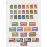 Collection on leaves with 1876 1d M & 1d & 6d (2) , 1884-85 ½d, 1d (2), both 2½d, 4d mauve U, 1904-