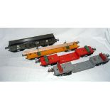 HORNBY 0 Gauge 4 x No 2 Bogie Wagons - G