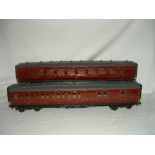 2 x MILBRO or similar  wooden bodied LMS