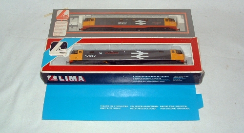 LIMA 2 x Diesels - BR Railfreight Grey L - Image 2 of 2