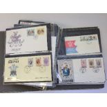 GB FDC's & Commonwealth in folder etc