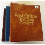 Three albums containing a large quantity of various Royal Mail First Day Covers.