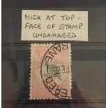 Australia 10/- used SG136 Nick at the top Cat £140.