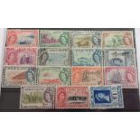 Cayman 15L SG148-161a Mint Cat £100.