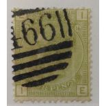 GB 1877 SG153 Plate 16 Used. Cat £275.