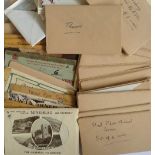 A collection of various early 20th century Tuck's postcard sets and others including sets in