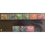 Germany SG513-521 complete used set. Cat £400.