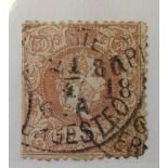 Austria 1874 SG66 50K used, one straight side Cat £250.